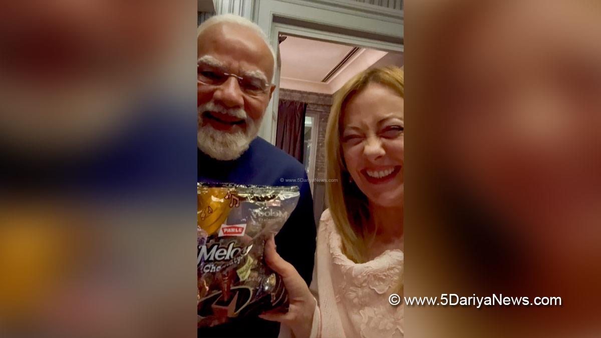 Narendra Modi, BJP, Bharatiya Janata Party, Prime Minister of India, Giorgia Meloni, Rome
