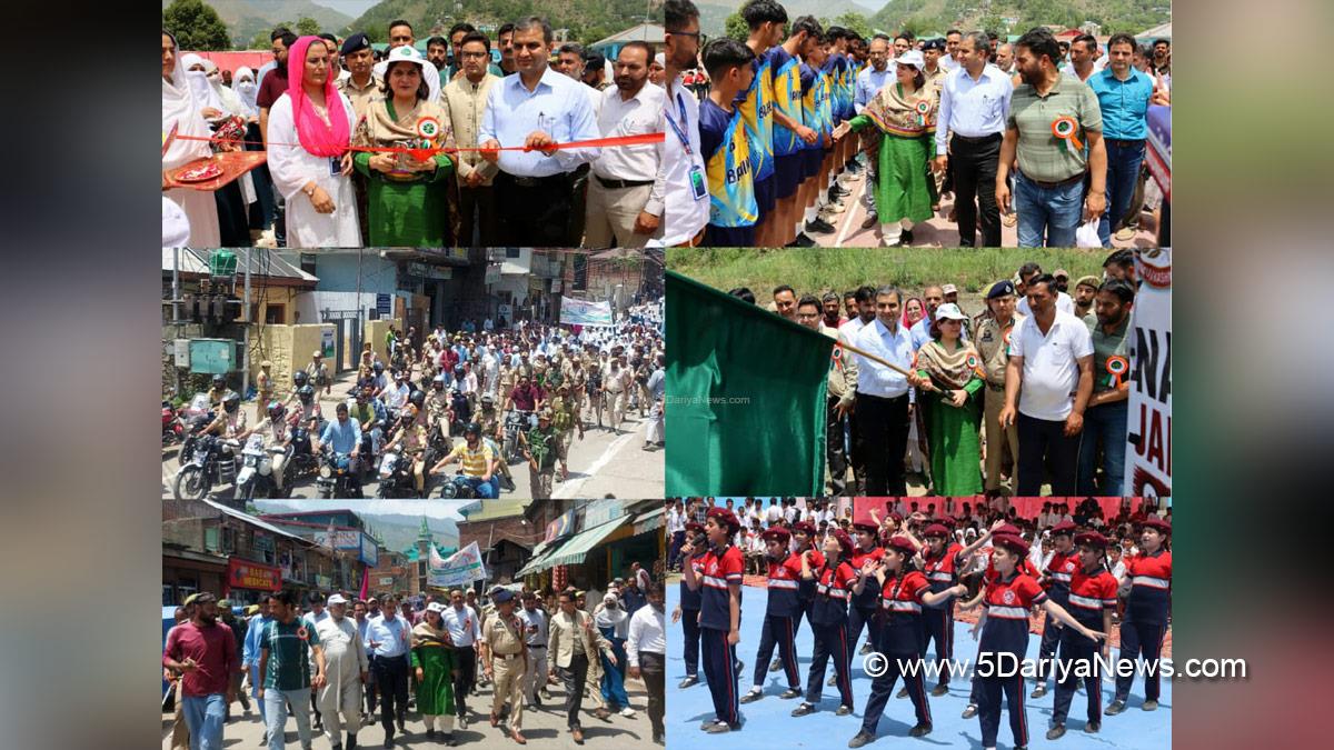 Mohammad Alyas Khan, Ramban, Deputy Commissioner Ramban, Nasha Mukt Jammu and Kashmir Abhiyan