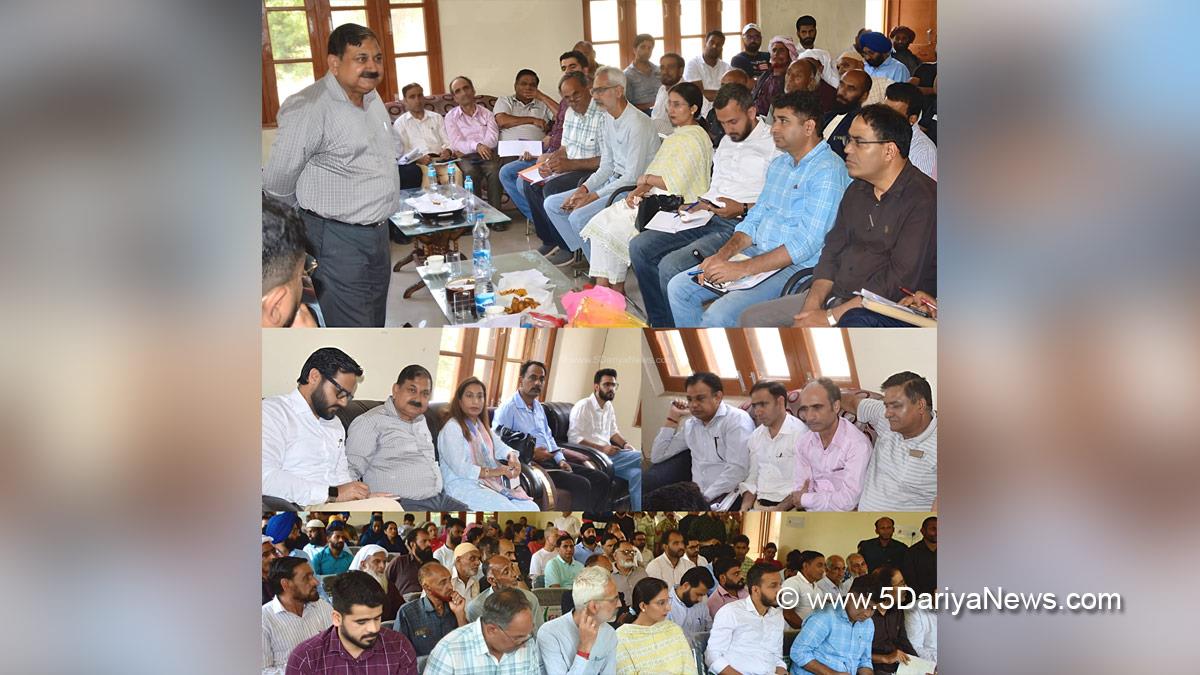 Ashok Kumar Sharma, Poonch, Deputy Commissioner Poonch