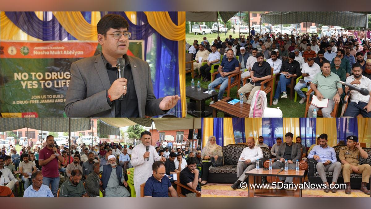 Jatin Kishore, Ganderbal, Deputy Commissioner Ganderbal, Block Diwas, Mega Block Diwas