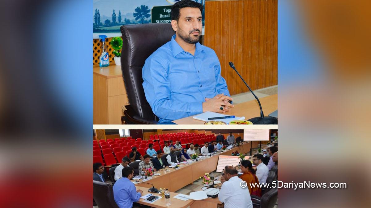 Mohammad Aijaz Asad, Secretary RDD, Srinagar