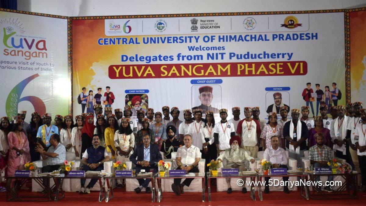 Kavinder Gupta, Governor Himachal Pradesh, Dharamshala, Central University of Himachal Pradesh, Ek Bharat Shreshtha Bharat