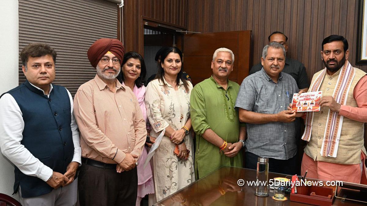 Nayab Singh Saini, Chief Minister of Haryana, BJP Haryana, Jitender Pal Malhotra, BJP Chandigarh