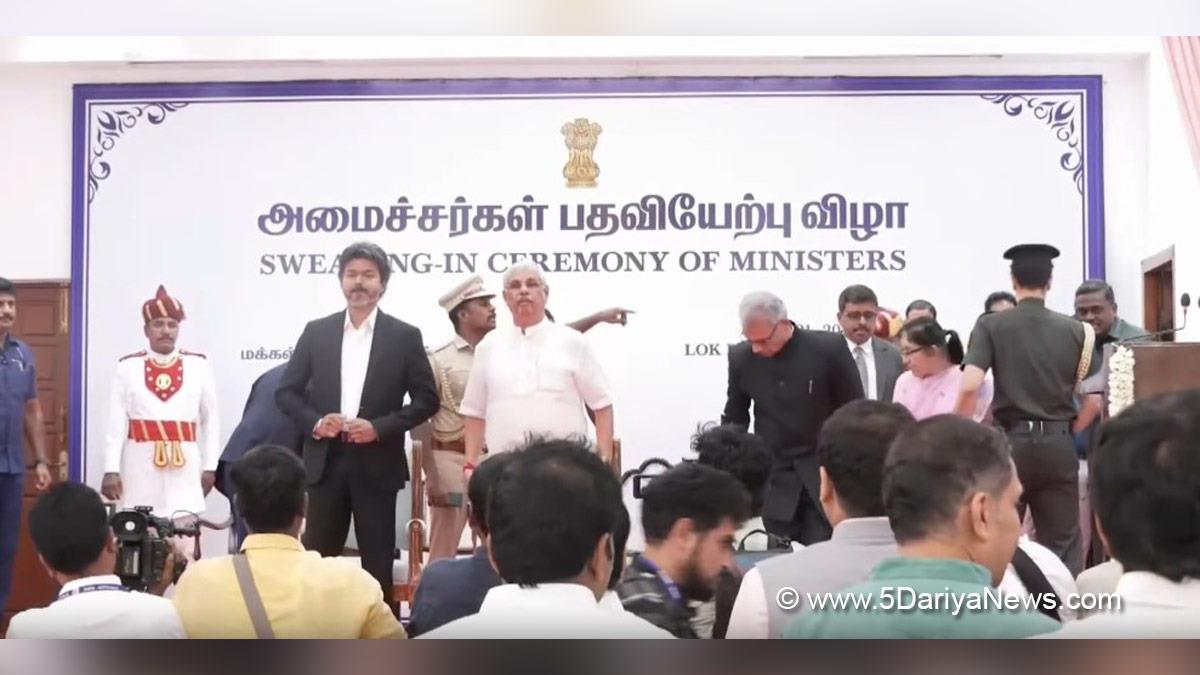 Joseph Vijay, Chandrasekaran Joseph Vijay, Chief Minister of Tamil Nadu, Tamilaga Vettri Kazhagam, TVK, Chennai, Tamil Nadu