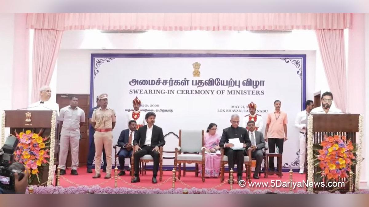 Joseph Vijay, Chandrasekaran Joseph Vijay, Chief Minister of Tamil Nadu, Tamilaga Vettri Kazhagam, TVK, Chennai, Tamil Nadu