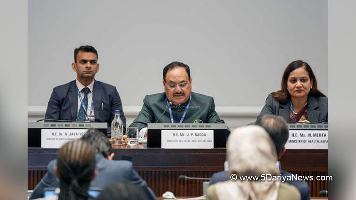 Jagat Prakash Nadda, JP Nadda, BJP, Bharatiya Janata Party, 79th World Health Assembly, World Health Assembly Geneva, WHA Geneva
