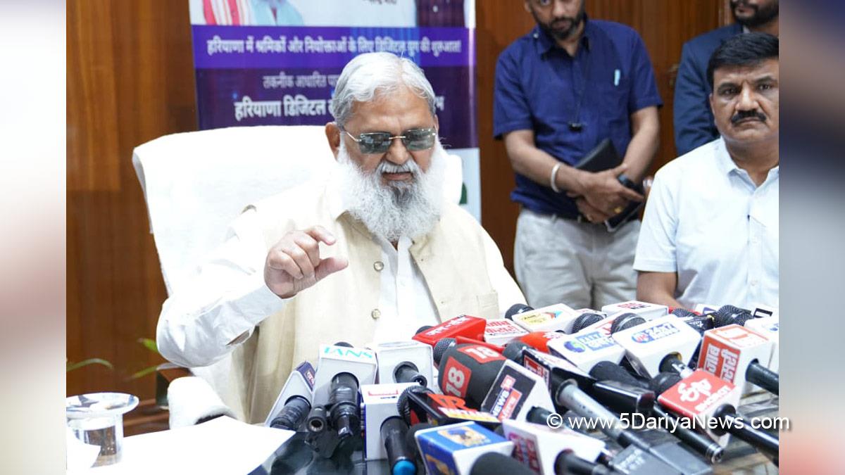 Anil Vij, BJP Haryana, Haryana
