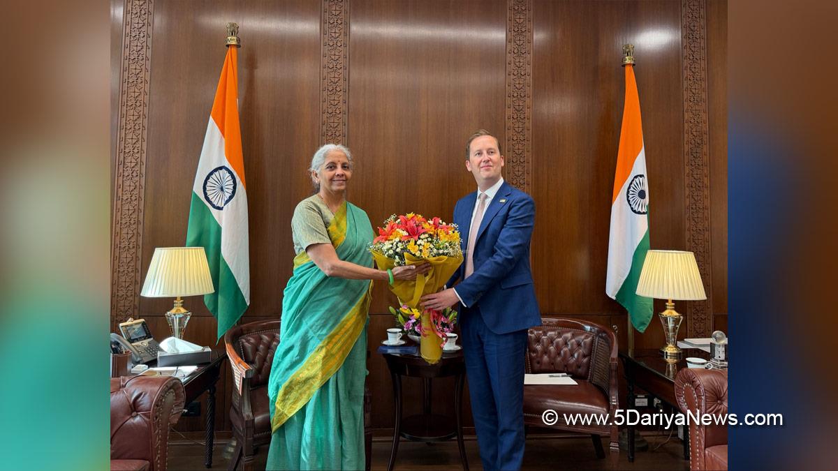 Nirmala Sitharaman, BJP, Bharatiya Janata Party, Sergio Gor, New Delhi