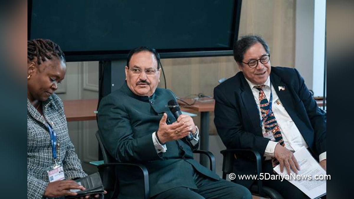 Jagat Prakash Nadda, JP Nadda, BJP, Bharatiya Janata Party, Geneva