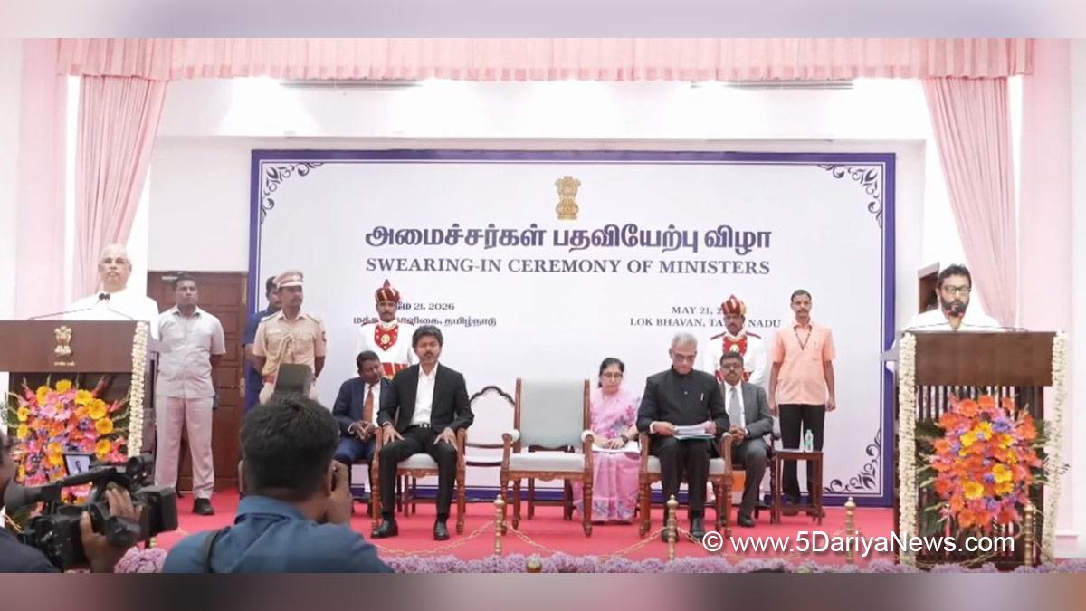 Joseph Vijay, Chandrasekaran Joseph Vijay, Chief Minister of Tamil Nadu, Tamilaga Vettri Kazhagam, TVK, Chennai, Tamil Nadu