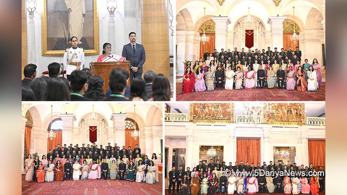 Droupadi Murmu, President of India, President, Indian President, Rashtrapati, New Delhi