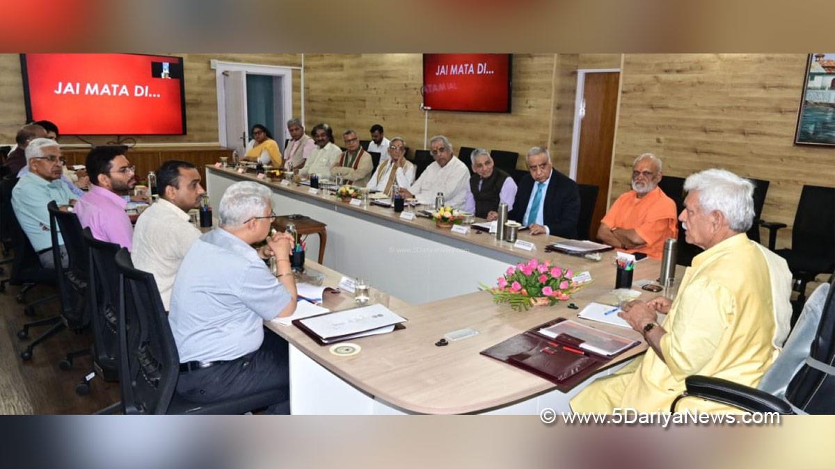 Manoj Sinha, Lieutenant Governor JK, Jammu