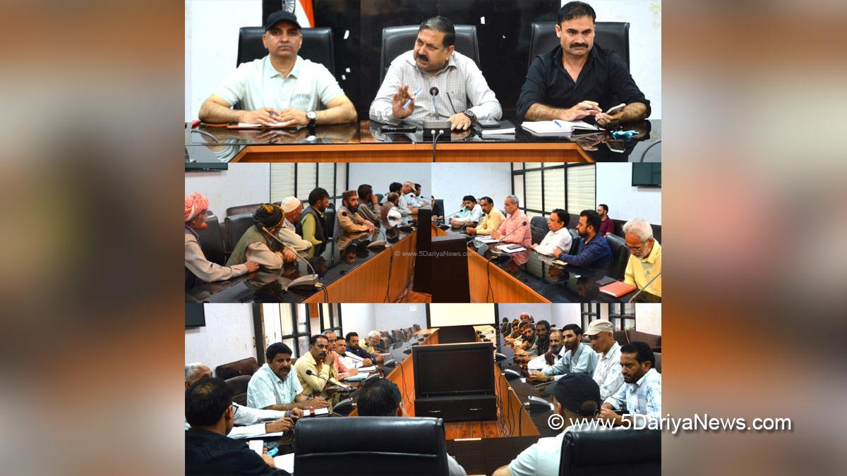 Ashok Kumar Sharma, Poonch, Deputy Commissioner Poonch