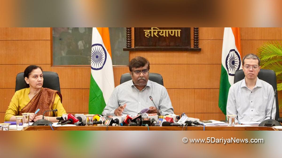 A Sreenivas, Election Commision Haryana, ECI, Chief Electoral Officer Haryana, CEO Haryana