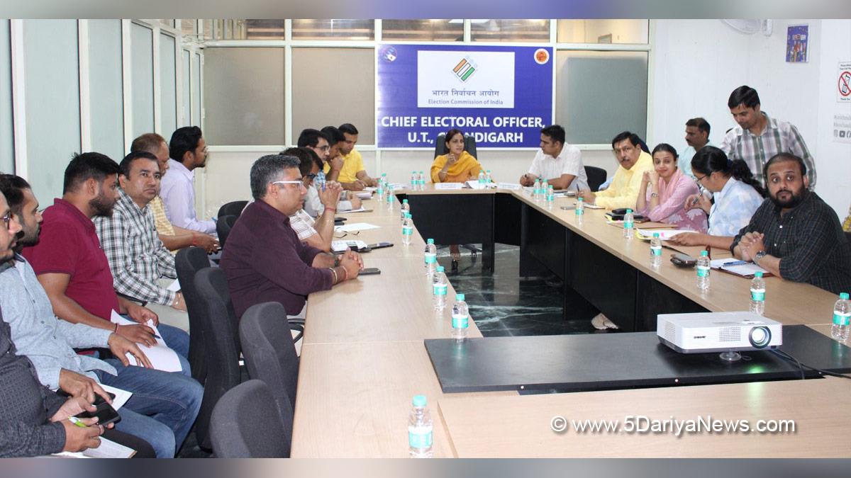 Prerna Puri, Chief Electoral Officer, CEO Chandigarh, UT Chandigarh, Chandigarh