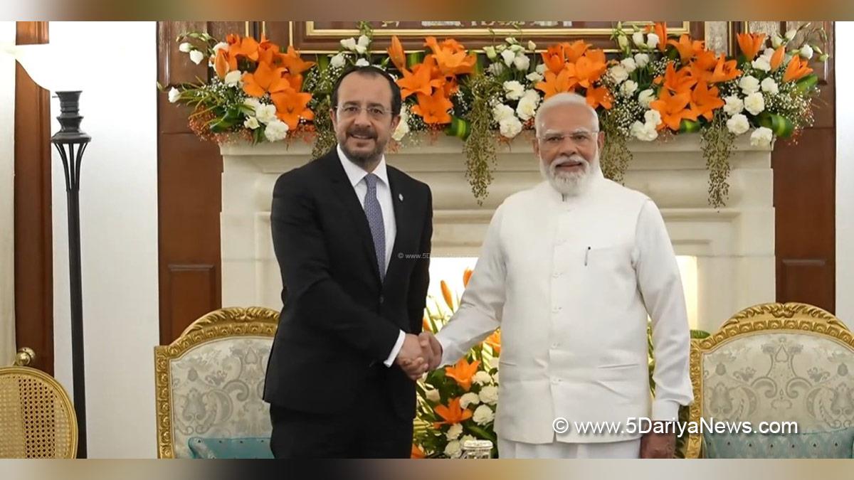 Narendra Modi, BJP, Bharatiya Janata Party, Prime Minister of India, Nikos Christodoulides, New Delhi