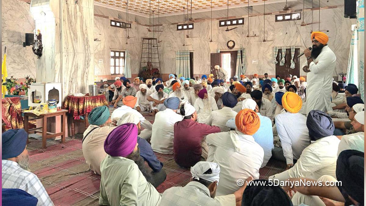 Sarabjit Singh Jhinjher, Sarabjeet Singh Jhinjer, Shiromani Akali Dal, SAD, Akali Dal, Ghanaur