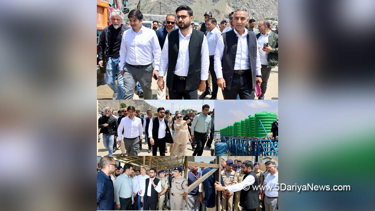 Akshay Labroo, Srinagar, Deputy Commissioner Srinagar, Faz Lul Haseeb, Shri Amarnath Ji Yatra 2026, SANJY 2026