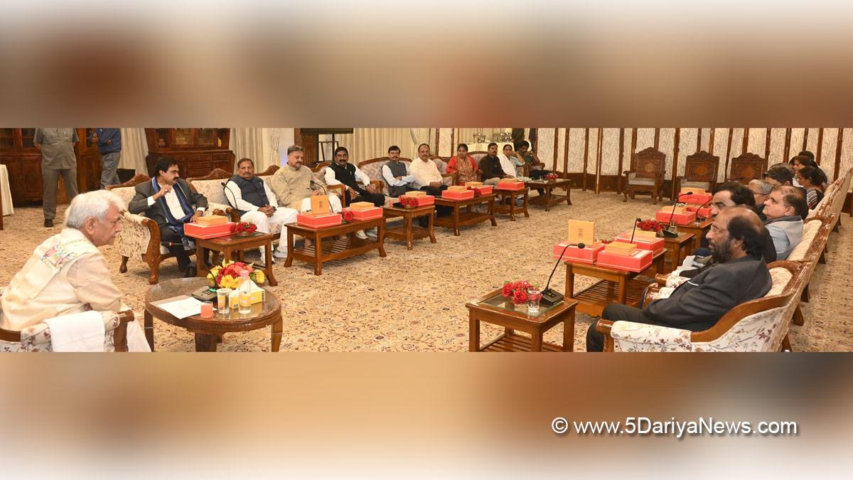 Manoj Sinha, Lieutenant Governor JK, Srinagar