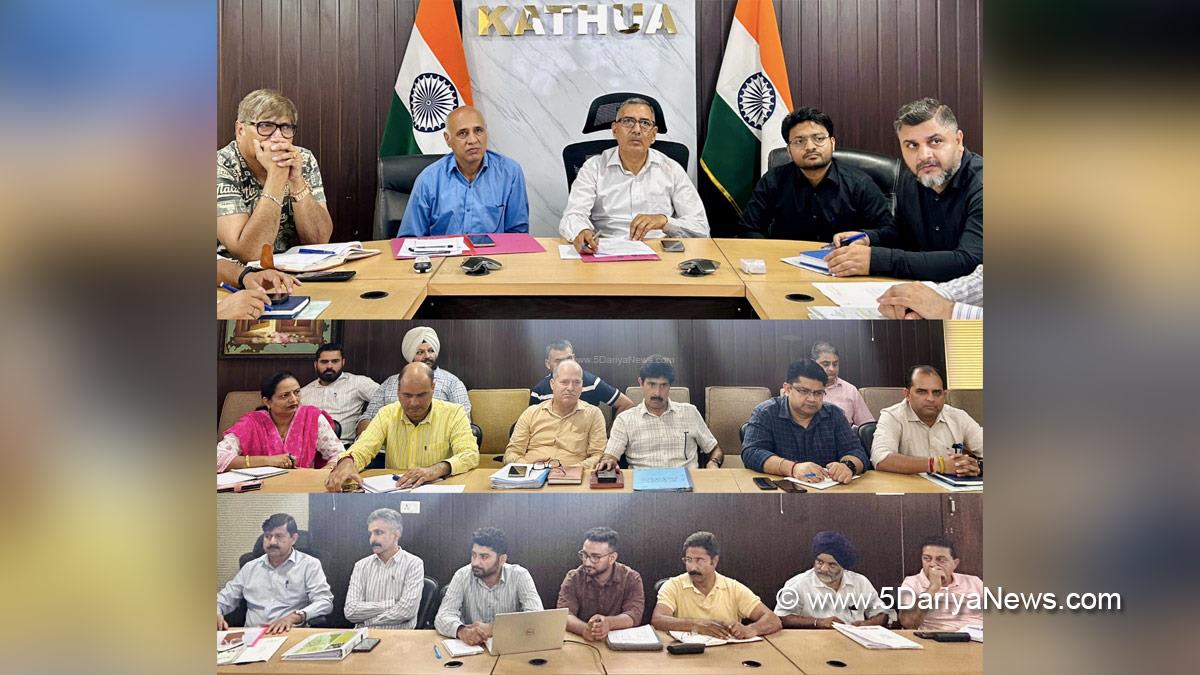 Rajesh Sharma, Rajesh Kumar Sharma, Kathua, DC Kathua, Deputy Commissioner Kathua