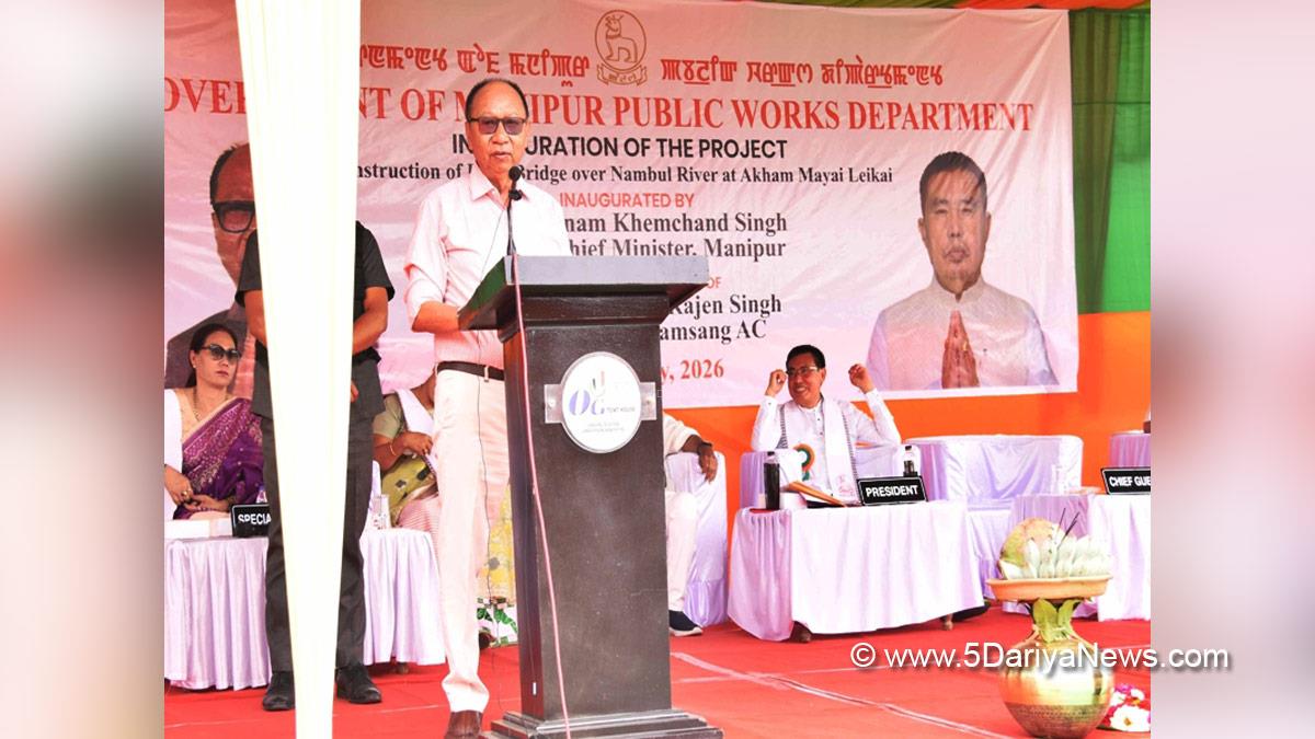 Yumnam Khemchand Singh, BJP Manipur, Chief Minister of Manipur, Imphal, Manipur