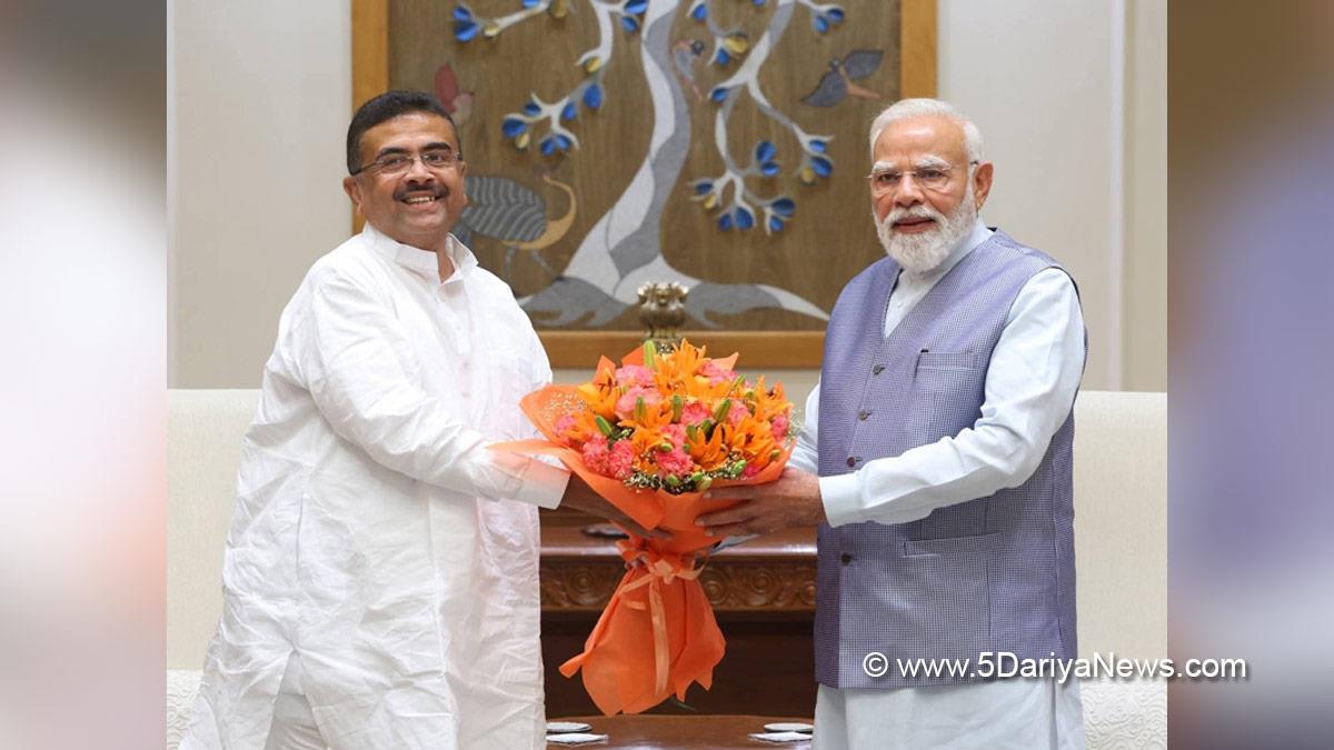 Narendra Modi, BJP, Bharatiya Janata Party, Prime Minister of India, Suvendu Adhikari, BJP West Bengal, Chief Minister of West Bengal