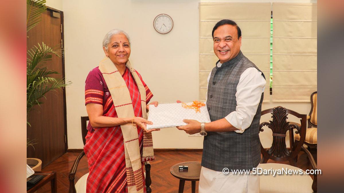 Himanta Biswa Sarma, Chief Minister of Assam, BJP Assam, Nirmala Sitharaman, New Delhi