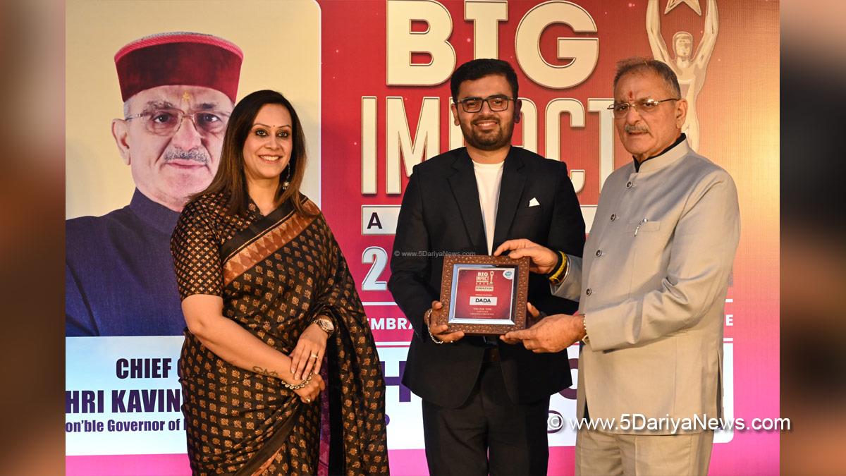 Kavinder Gupta, Governor Himachal Pradesh, Himachal, Shimla, Big Impact Awards 2026