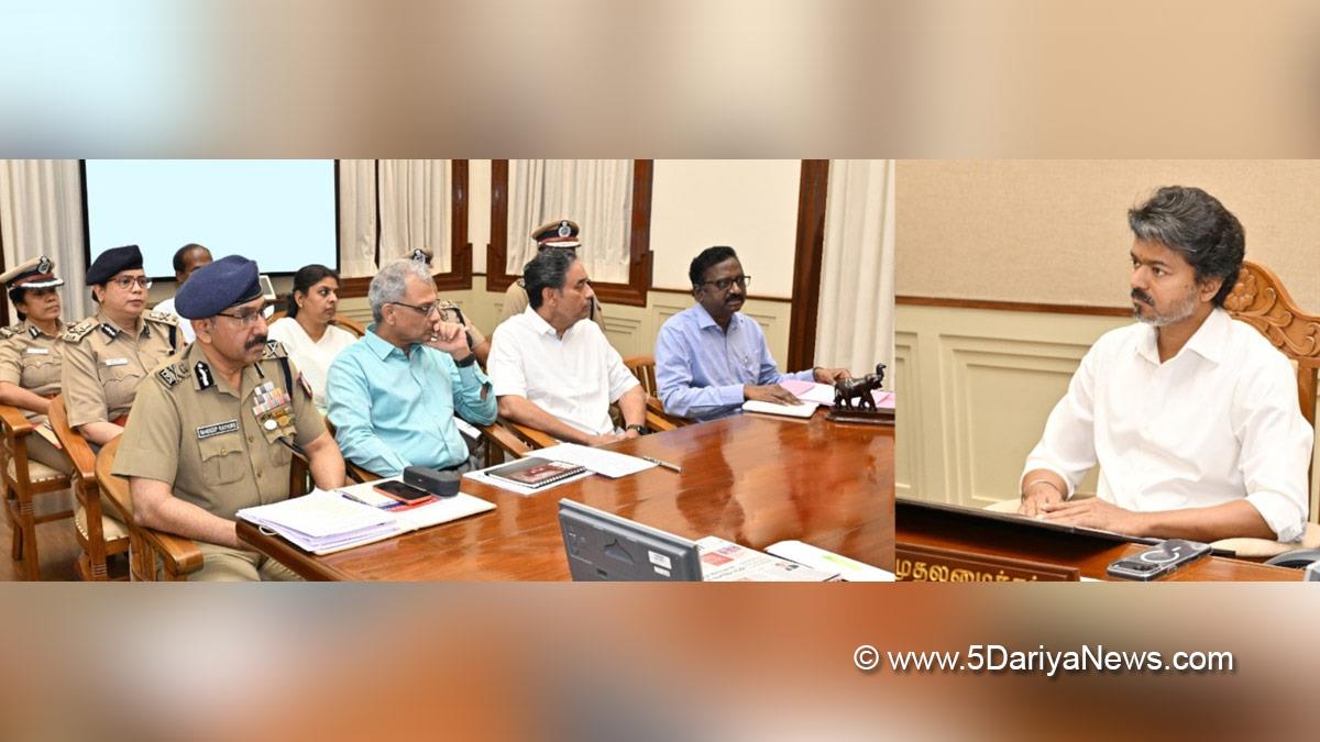 Joseph Vijay, Chandrasekaran Joseph Vijay, Chief Minister of Tamil Nadu, Tamilaga Vettri Kazhagam, TVK, Chennai, Tamil Nadu