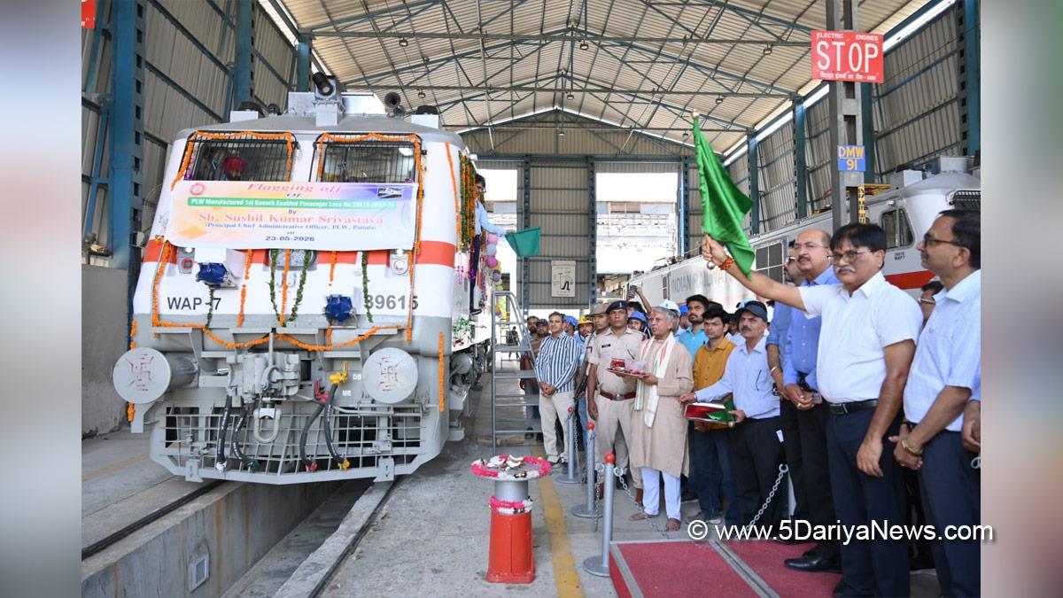 Patiala Locomotive Works, PLW, Patiala, Sushil Kumar Srivastava