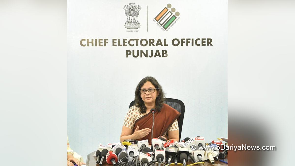 Anindita Mitra, Election Commision Punjab, ECI, Chief Electoral Officer Punjab, CEO Punjab