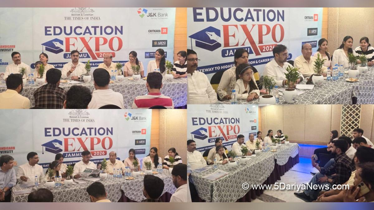Satish Sharma, Jammu and Kashmir National Conference, National Conference, Education Expo Jammu 2026, Jammu