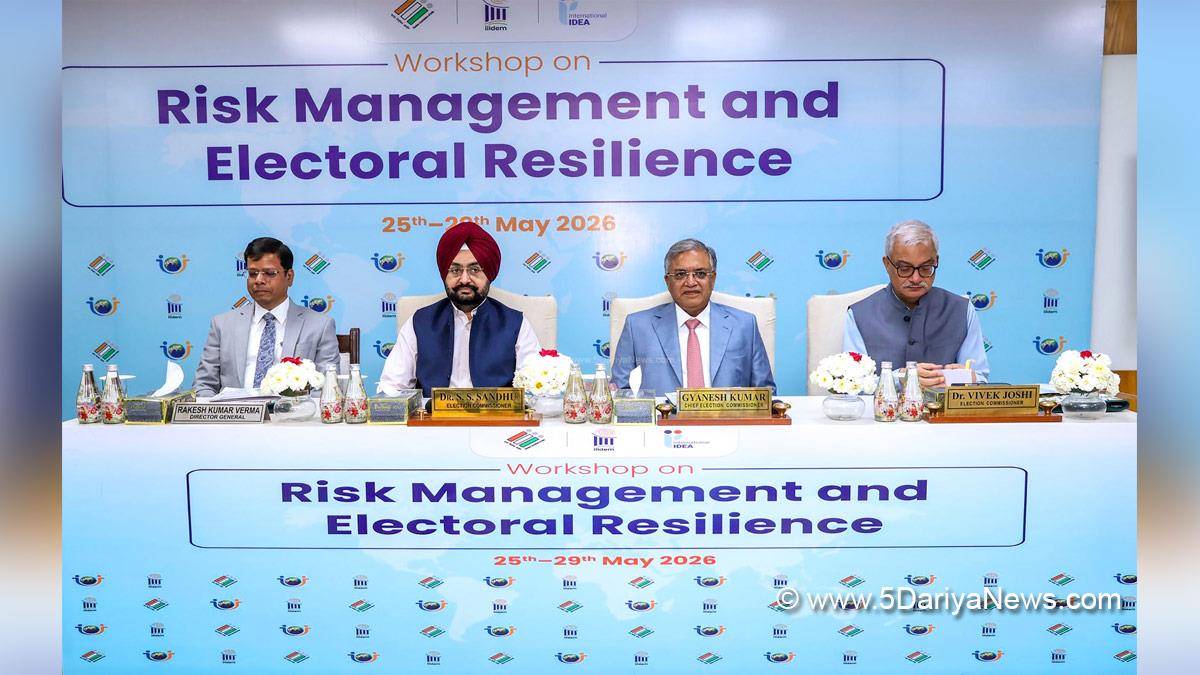 Gyanesh Kumar, Election Commission of India, ECI, Election Commissioner of India, Dr Sukhbir Singh Sandhu, Dr Vivek Joshi