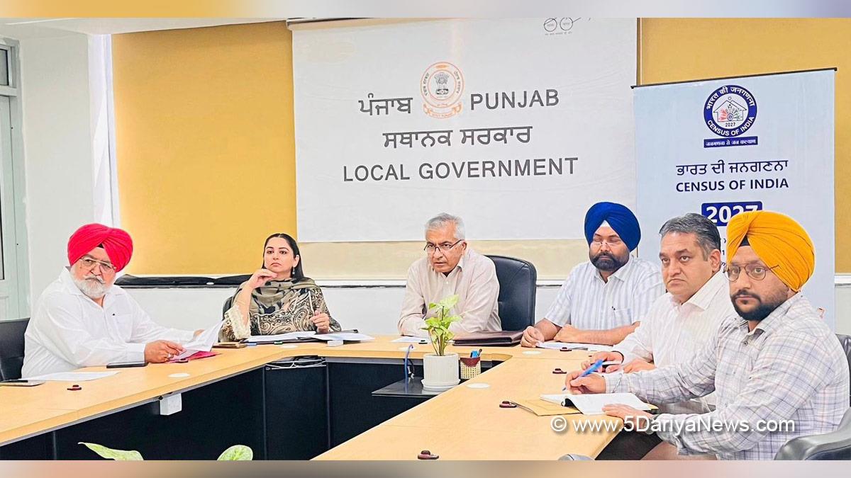 Manjit Singh Brar, Administrative Secretary Local Government, Dr Navjot Khosa, Dr Sanjeev Kumar, Kulwant Singh