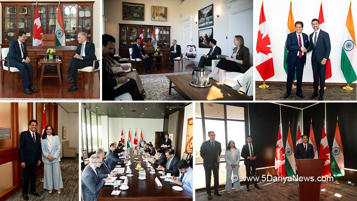 Piyush Goyal, BJP, Bharatiya Janata Party, Ottawa, Canada, Mark Carney, Anita Anand, Maninder Sidhu