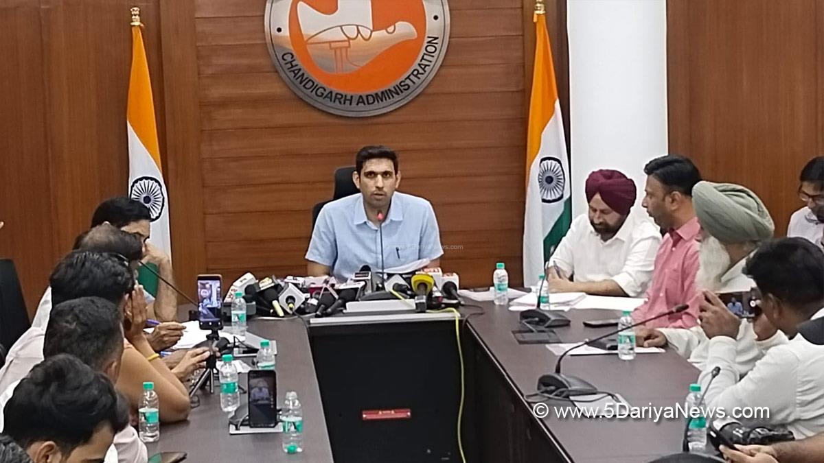 Nishant Kumar Yadav, Deputy Commissioner Chandigarh, DC Chandigarh, Chandigarh