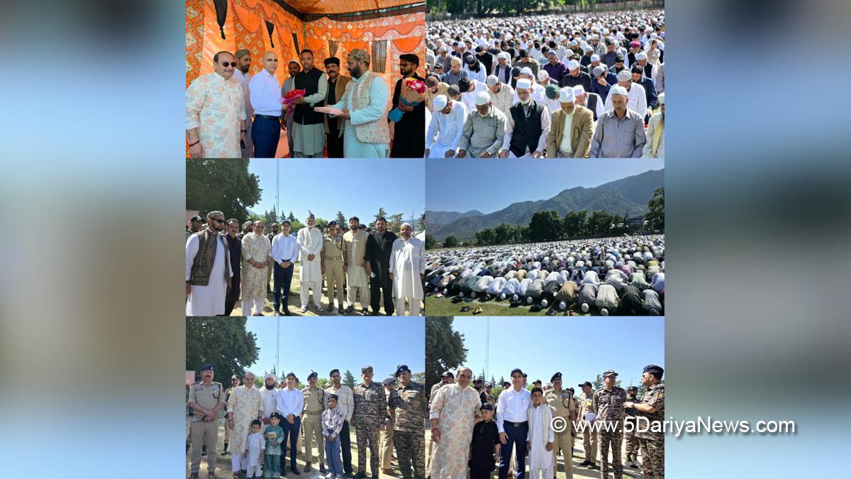 Pankaj Kumar Sharma, Kishtwar, DC Kishtwar, Deputy Commissioner Kishtwar, Eid ul Adha