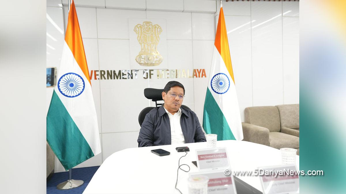 Conrad Kongkal Sangma, Conrad Sangma, Chief Minister of Meghalaya, Meghalaya, National Peoples Party