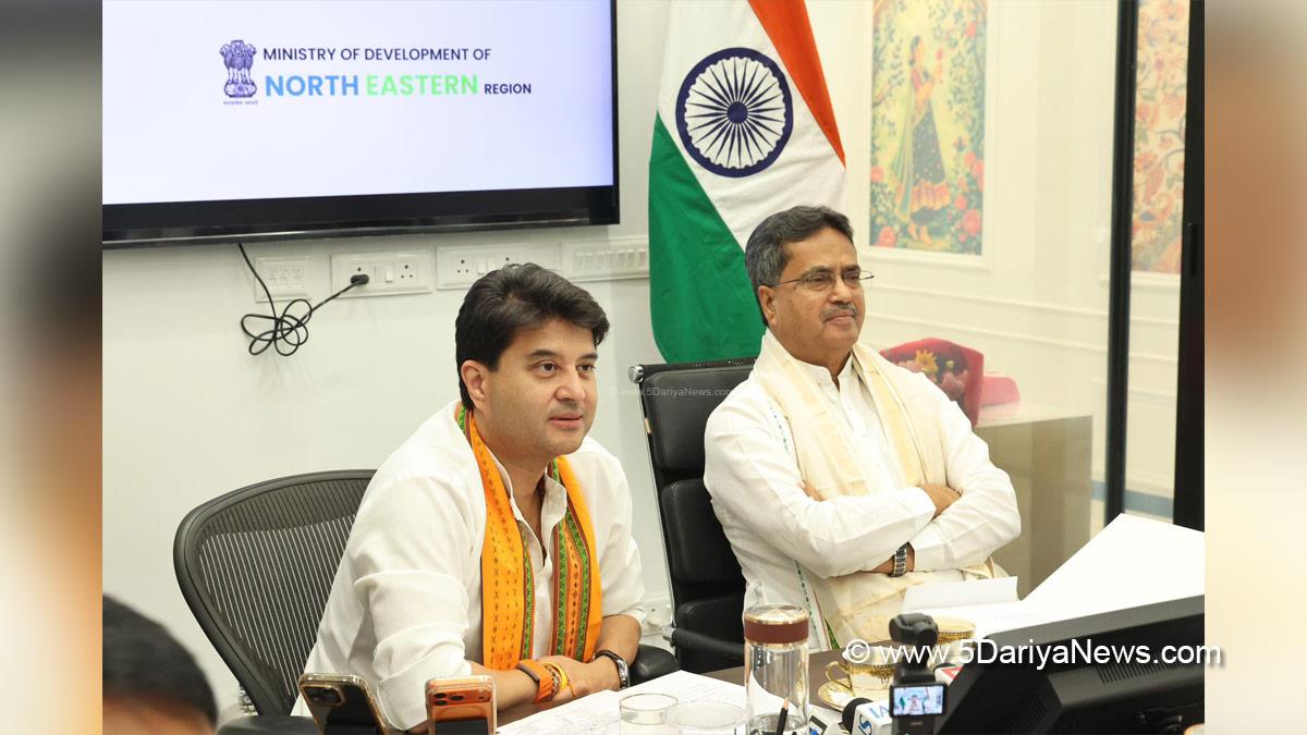 Jyotiraditya Scindia, Jyotiraditya Madhavrao Scindia, BJP, Bharatiya Janata Party, Manik Saha, BJP Tripura, Chief Minister of Tripura, New Delhi
