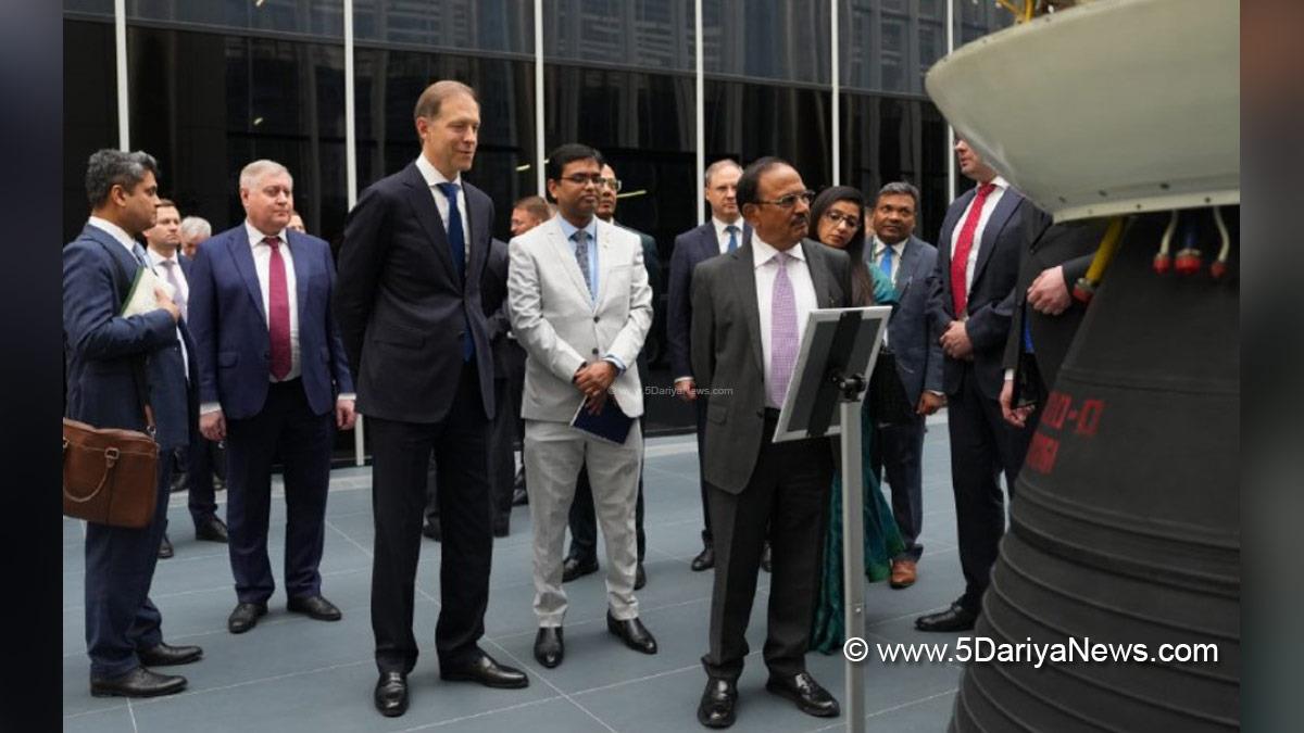 Ajit Doval, National Security Advisor, NSA, Russia National Space Centre, Moscow
