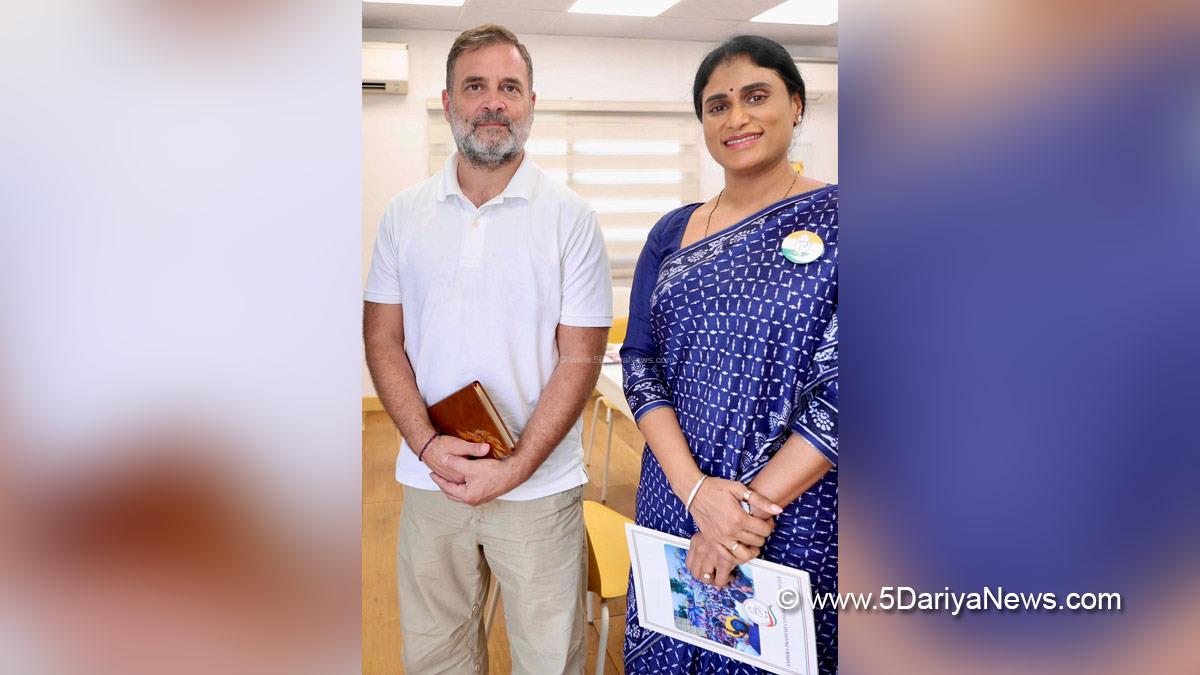 Rahul Gandhi, Indian National Congress, Congress, YS Sharmila, New Delhi