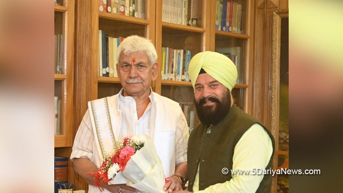 Manoj Sinha, Lieutenant Governor JK, Surinder Singh Channi, Srinagar
