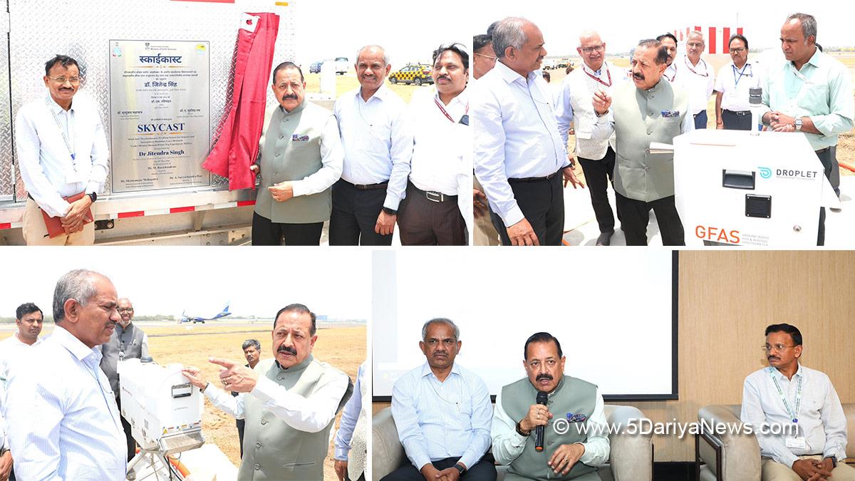 Dr Jitendra Singh, BJP, Bharatiya Janata Party, Sky Cast System, Indira Gandhi International Airport, New Delhi