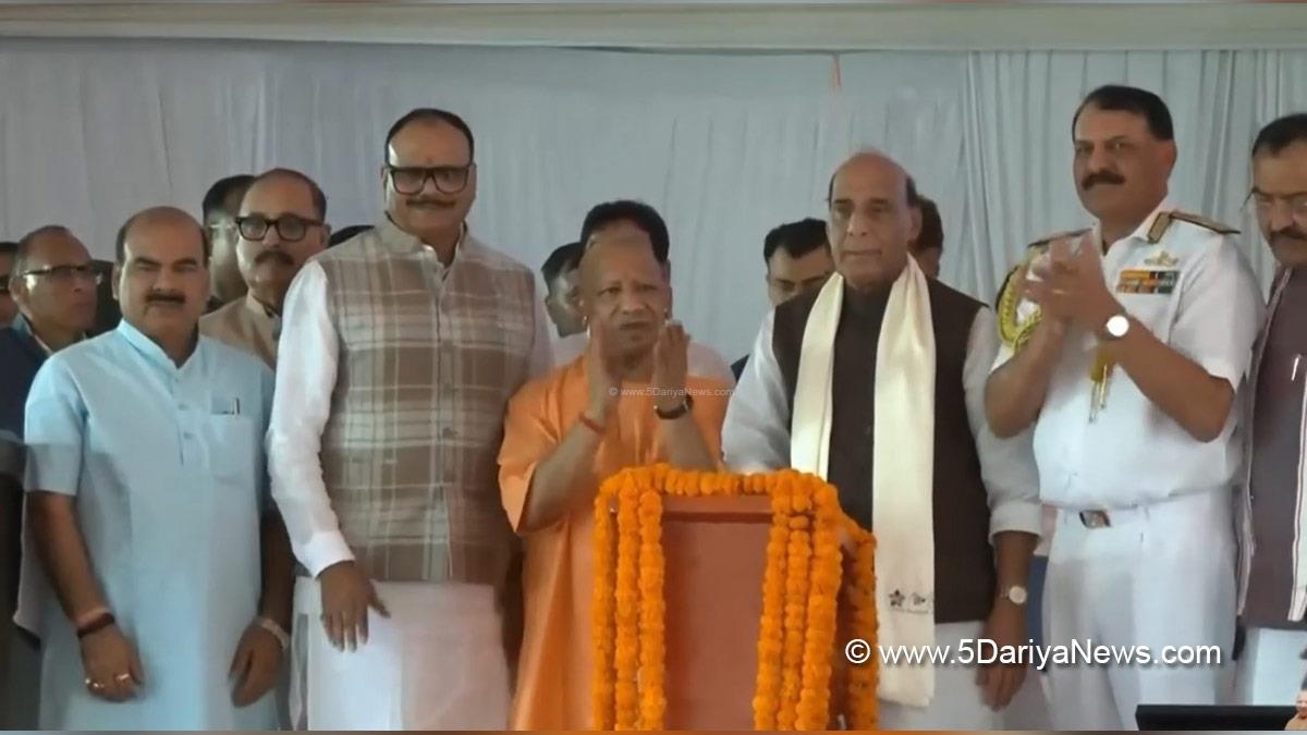 Yogi Adityanath, BJP Uttar Pradesh, Chief Minister of Uttar Pradesh, Lucknow, Uttar Pradesh, Rajnath Singh, Admiral Dinesh K Tripathi