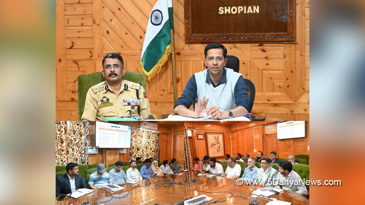 Shishir Gupta, Shopian, DC Shopian, Deputy Commissioner Shopian
