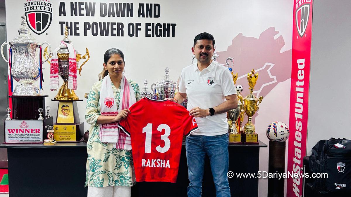 Raksha Khadse, Raksha Nikhil Khadse, BJP, Bharatiya Janata Party, NorthEast United FC, Shillong