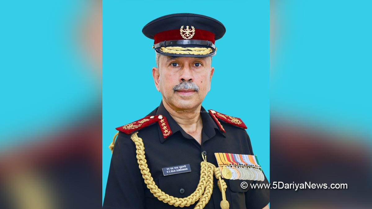 Military, Indian Army, Gen NS Raja Subramani, Chief of Defence Staff, CDS, New Delhi