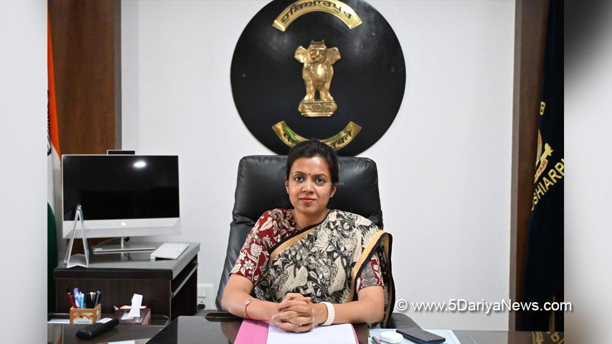 Aashika Jain, DC Hoshiarpur, Deputy Commissioner Hoshiarpur, Hoshiarpur