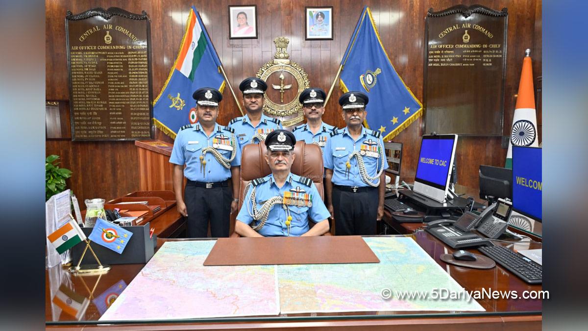 Military, Indian Air Force, Air Marshal Tarun Chaudhry, Central Air Command, New Delhi