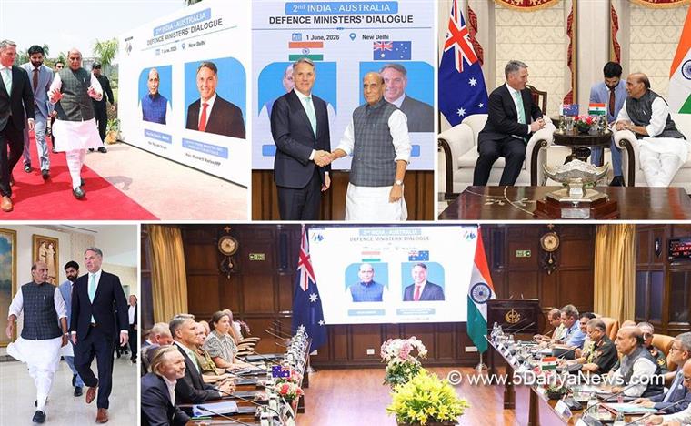 Rajnath Singh and Richard Marles co-chair second India-Australia Defence Ministers’ Dialogue